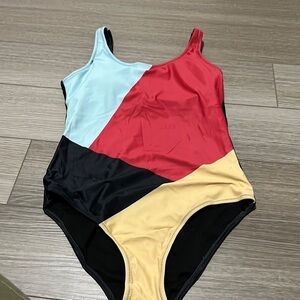 One piece bathing suit